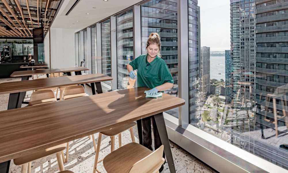 Janitorial-Table-disinfecting-kitchen-scaled_1